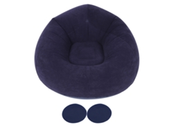 Sofá Individual Esférico Inflable Ultrasuave Para Dormitorio, Viajes Al Aire Libre, Camping Y Picnic