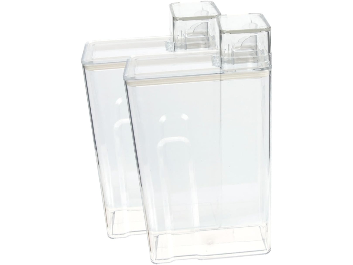Juego De 2 Cubos Compactos, Ligeros Y Resistentes Para Almacenar Líquidos.