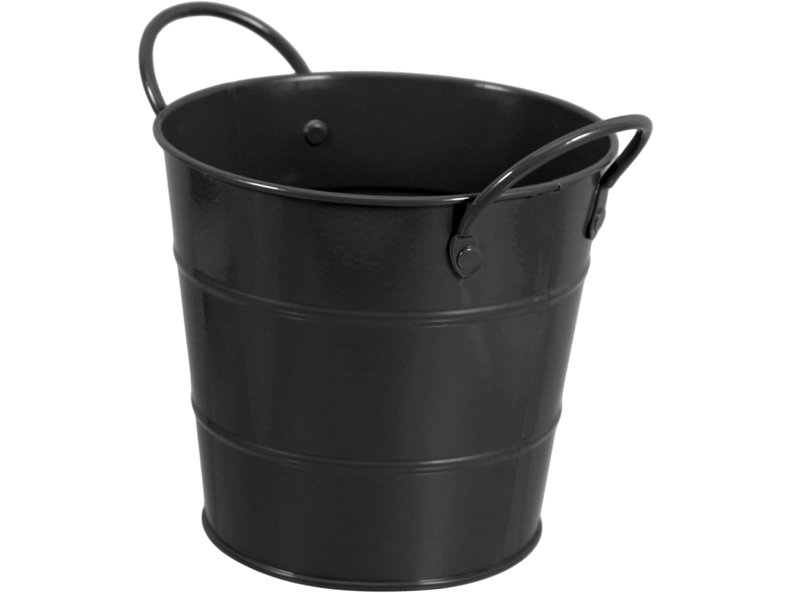 Mini Cubo De Hierro Con Asa, Pequeño Cubo De Jardinería Para Oficina Y Hogar