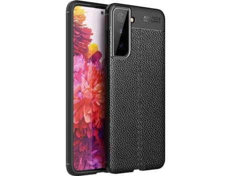 Funda para Samsung Galaxy S21 PHONESHIELD Rugged Leather Negro