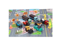 Camión De Juguete De Ingeniería A Escala 1:64, Vehículo De Construcción De Metal De Aleación, Regalo Para Niños De 3 Años En Adelante.
