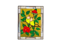 Panel de vidrio para ventana, ideal para decoración de pared.
