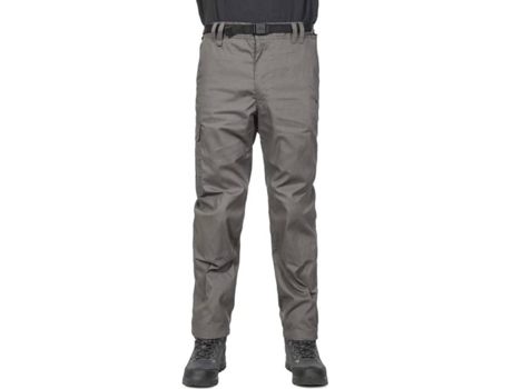 Pantalones para Hombre TRESPASS Clifton Thermal Gris para Montaña (XL)