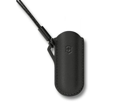 Estuche para navaja suiza VICTORINOX de cuero negro