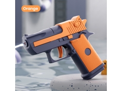 Mini Pistola De Agua De Verano (naranja) - No Eléctrica - Para Exteriores Y Playa - Pistola De Agua De Playa Para Niños Y Niñas