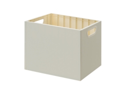 Caja Apilable Para Guardar Libros Con Asas Bilaterales, Capacidad De 50 Kg, Multifuncional.