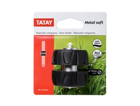 TATAY Metal Soft - Reparador Rápido Universal para Mangueras de 3/4 Aluminio