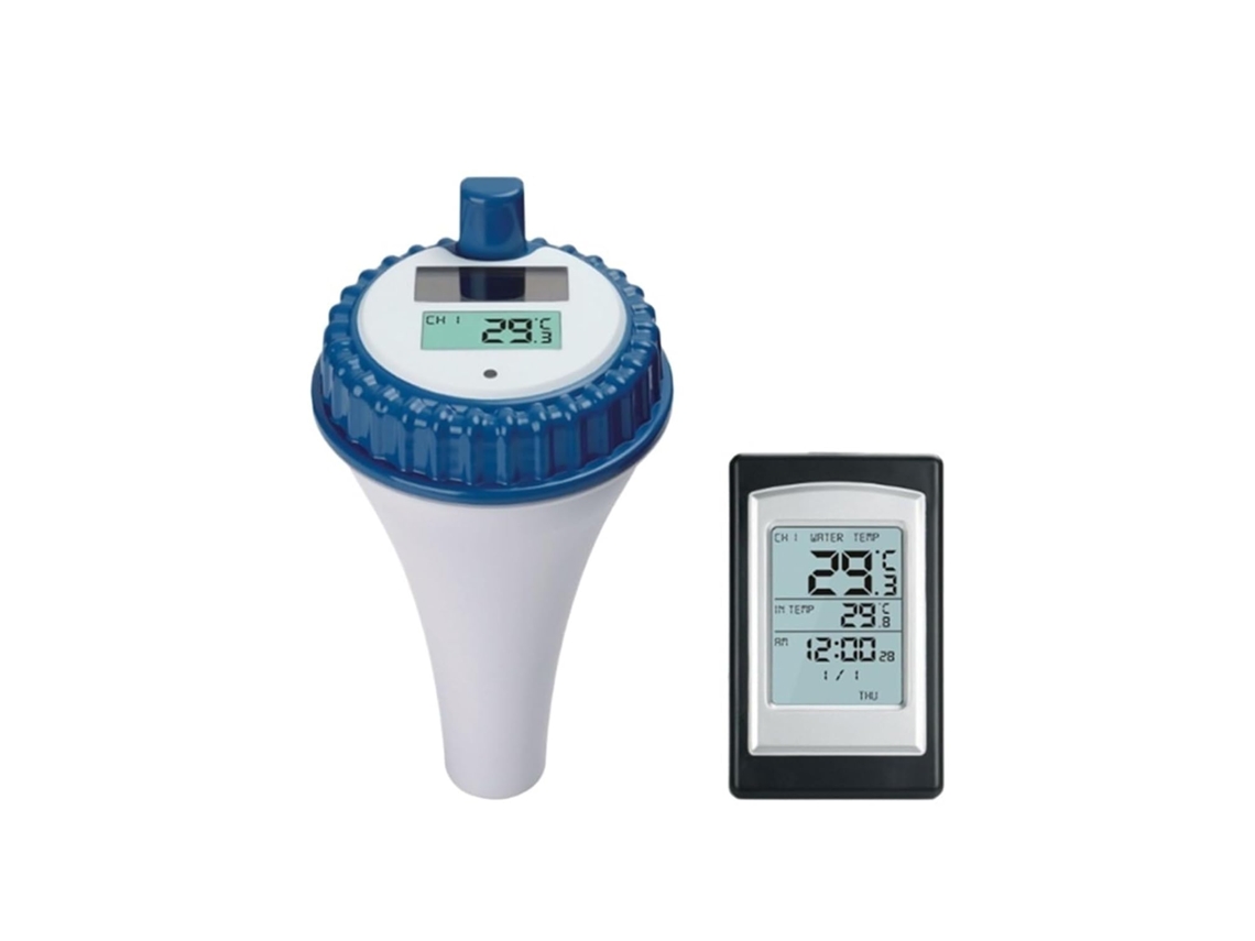 Termómetro À Eau De Piscine Flottant Sans Fil Et Étanche, Alimenté Par L'énergie Solaire, Étang,