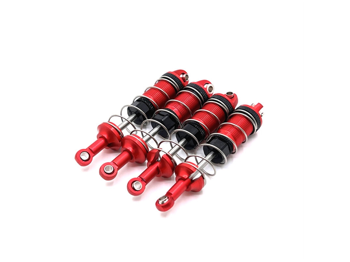 Gold4pcs Metal Upgraded Oil Shock Absorber For Mjx 16207 16208 16209 16210 H6 Rc Car Parts