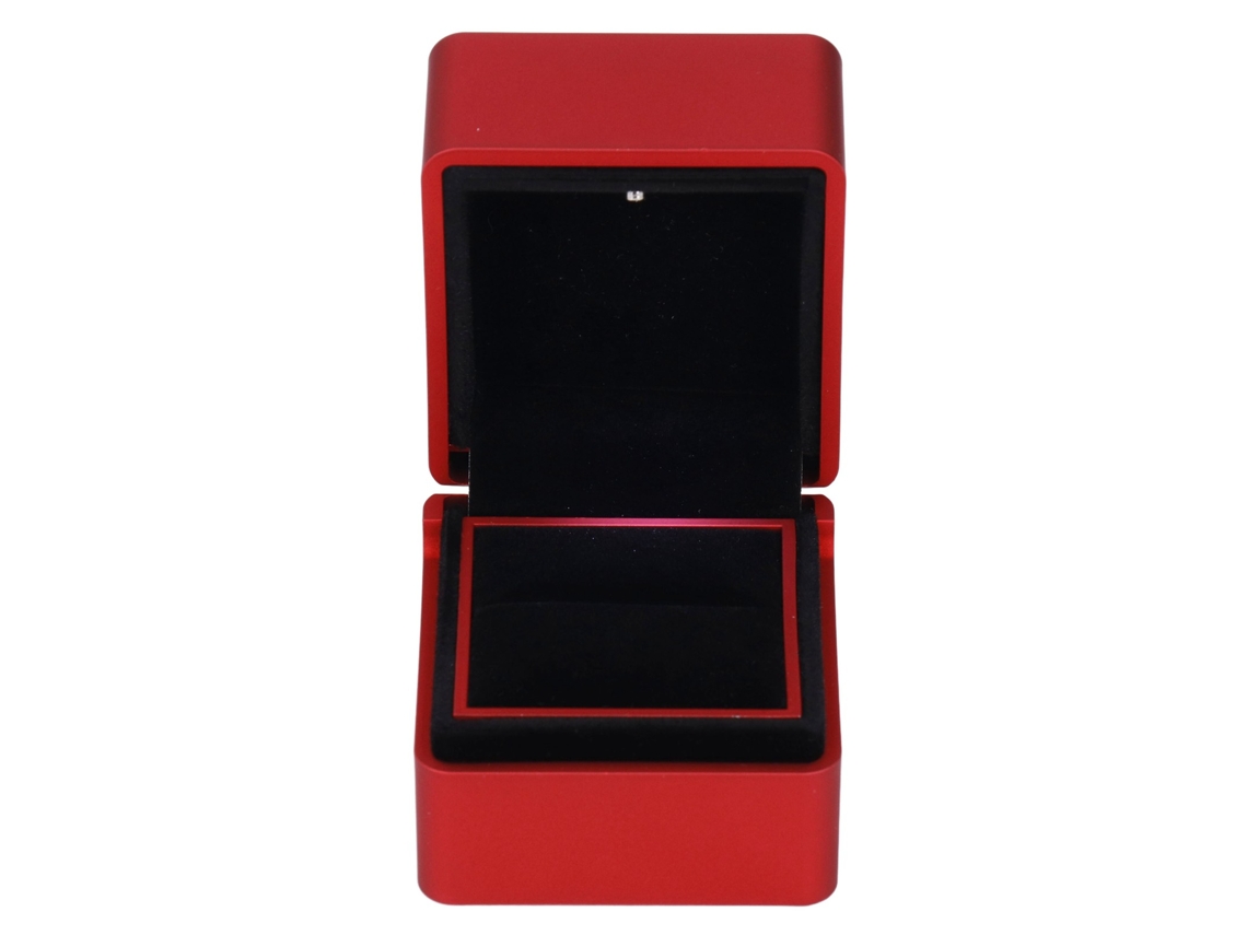 Caja De Terciopelo Para Anillos Con Luz Led, Ecológica, Segura, No Tóxica, Diseño Elegante, Ambiente