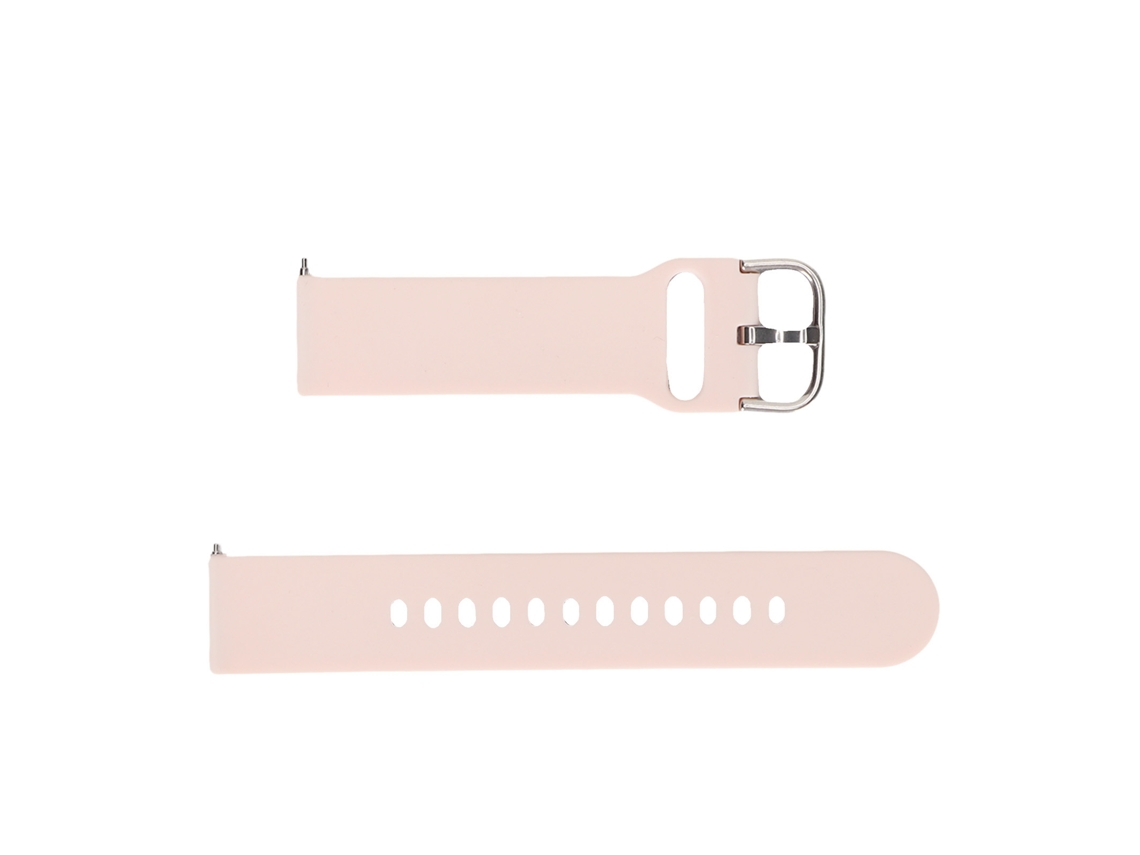 Correa De Silicona De 20 Mm Para Reloj Inteligente Amazfit Gts 3, Gts 2, Bip S Y Bip U - Rosa