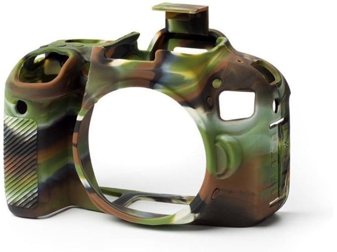 Funda silicona EASYCOVER Canon 800D Camuflaje