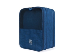 Bolsa de Almacenaje Bolsa Guardar Zapatos JEIIBRZUI Azul (30x21x2cm)