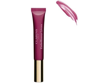 Labial Líquido CLARINS Natural Lip Perfector Plum Shimmer