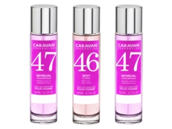 3x CARAVAN Perfume de Mujer Nº46 (2)Nº47 - 150ml