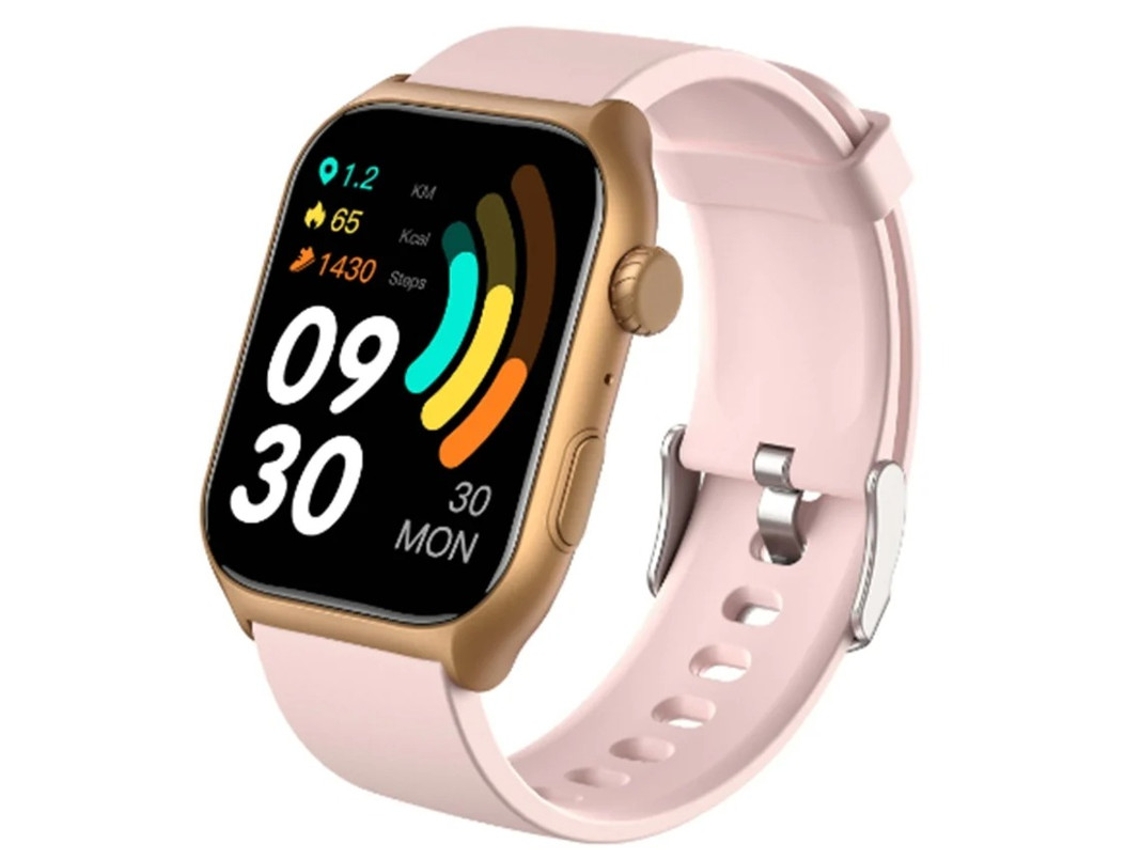 Reloj inteligente para mujer 2.0 IP68, resistente al agua, con Bluetooth, monitor de ritmo cardíaco, sueño, presión arterial y pasos, compatible con Android e iOS. Yizhood