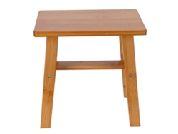 Taburete Bajo De Bambú Para Niños, Multiusos, Pequeño Banco Rectangular Para Sala De Estar/hogar.
