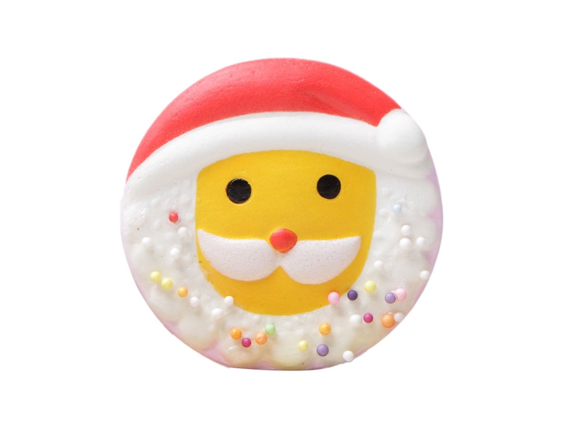 2026 Juguete antiestrés de Papá Noel para decoración navideña, lindo juguete de compresión de crecimiento lento para niños y adultos, regalo 02