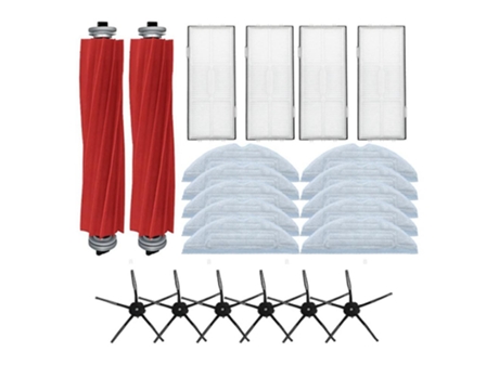 Escova lateral de panos de limpeza com filtro hepa para xiaomi roborock t7s t7 plus