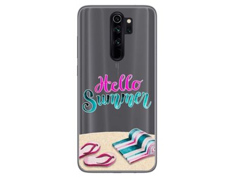 Carcasa Xiaomi Redmi Note 8 Pro TUMUNDOSMARTPHONE Dibujos Transparente Multicolor