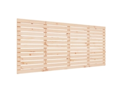 Cabecero de pared MAISON EXCLUSIVE en madera maciza de pino (206x3x91,5 cm)