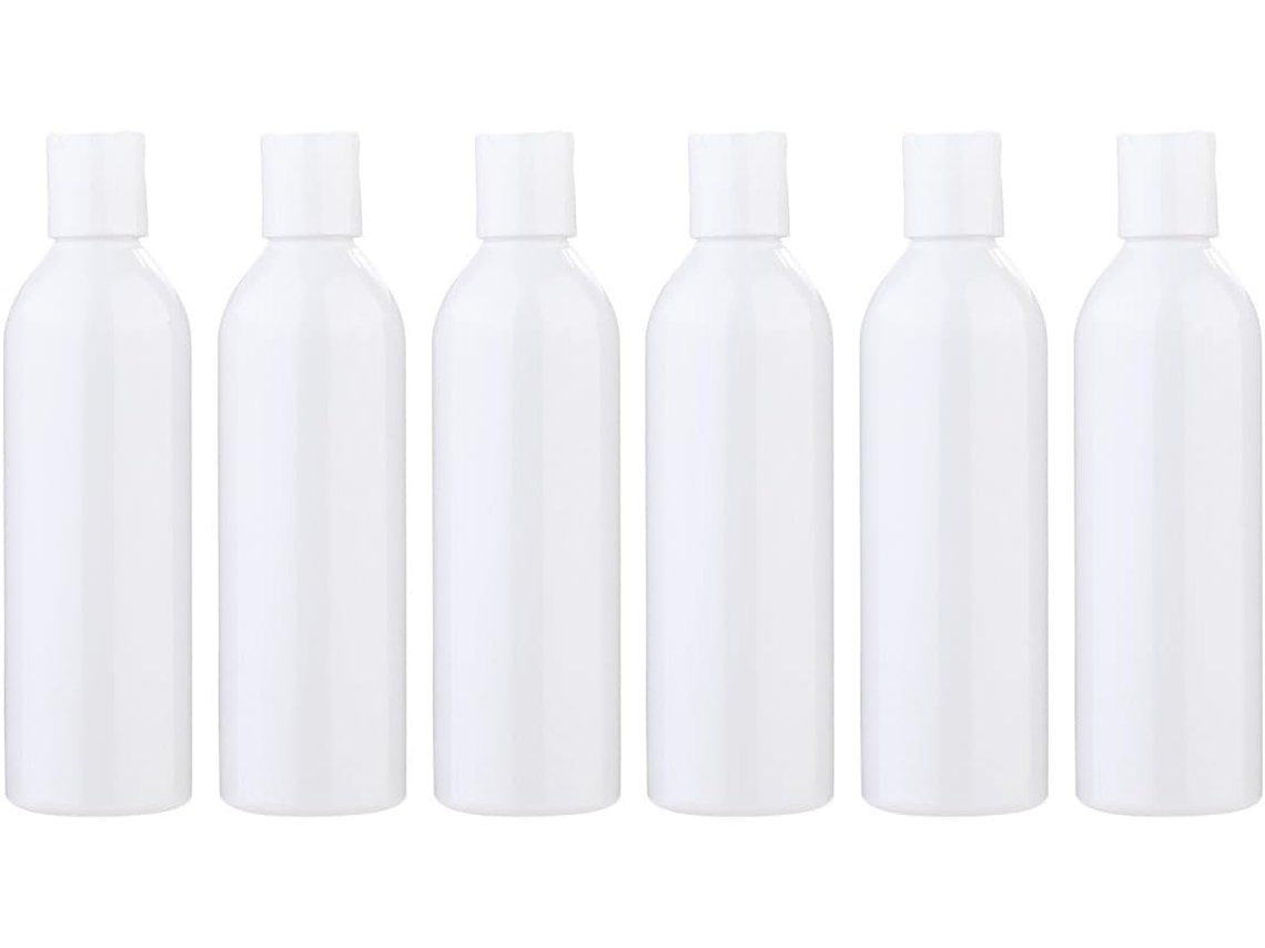 Nuobesty Frascos Recarregáveis, 6 Frascos Flexíveis De 250ml Para Shampoo E Loção, Dispensadores