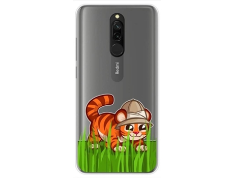 Carcasa Xiaomi Redmi 8 TUMUNDOSMARTPHONE Dibujos Transparente Multicolor