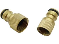 Conector Hembra De Latón M18/m22 Para Bomba Agua Accesorio Tubería Latón