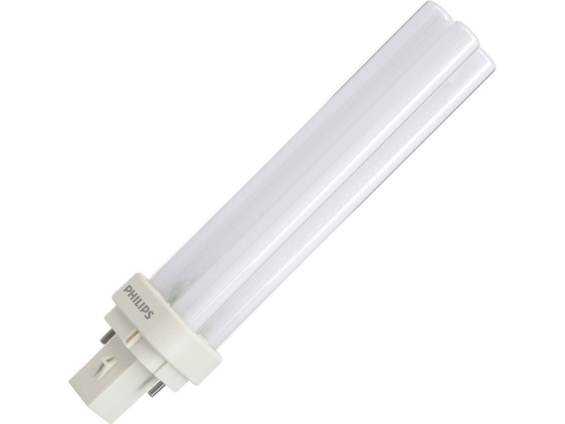Bombilla Fluorescente PHILIPS (26 W - Casquillo: G24d3 - Luz Blanco Neutro - 1800 lm)