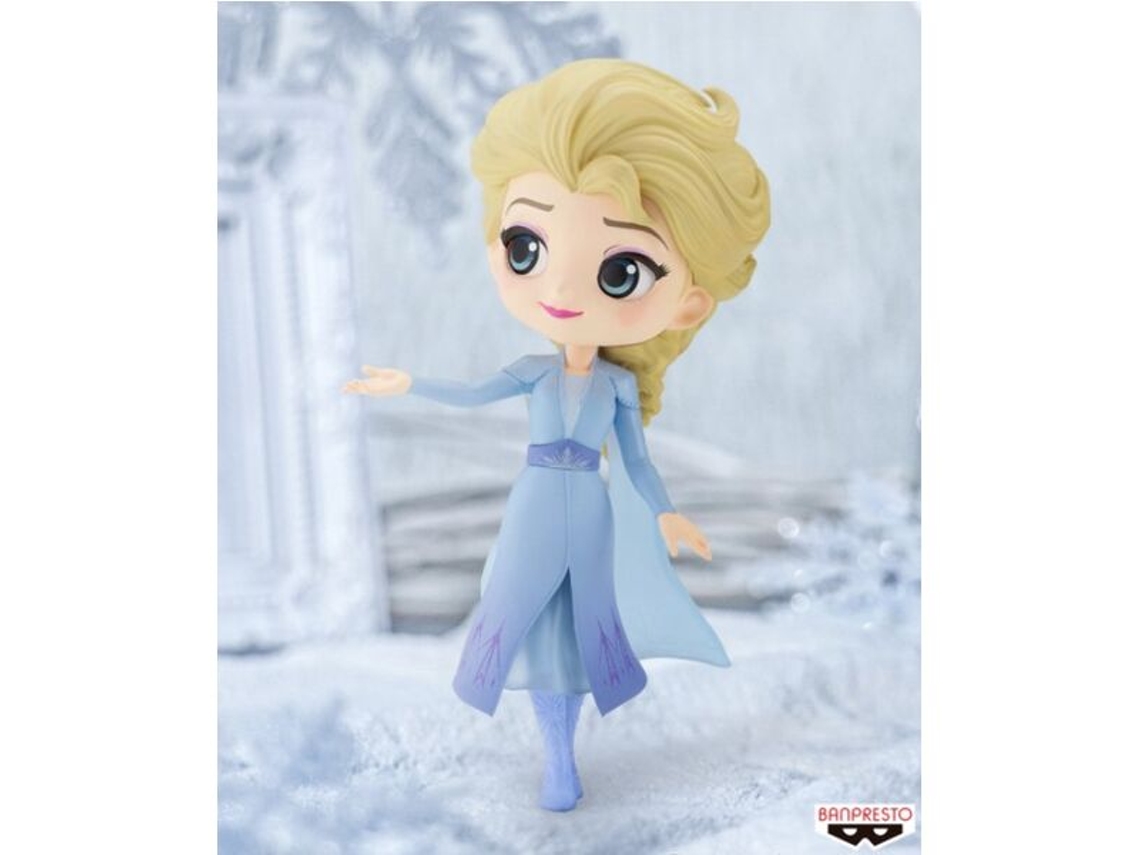 Figura Q Posket de Elsa Ver.a de Frozen 2 de Disney de 14 cm de Banpresto