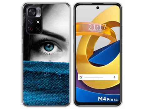 Carcasa Xiaomi POCO M4 Pro 5G TUMUNDOSMARTPHONE Dibujos Multicolor