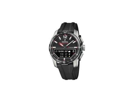 Reloj FESTINA Connected D Hombre F23000/4 - 44mm, Titanio, Híbrido, Negro, 3 ATM