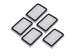 5pcs filtros hepa para ef-2 86880 exhaust vacuum, substitui sears part