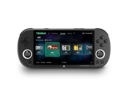 Consola De Juegos Portátil Smart Pro De Código Abierto, Estilo Retro Arcade Hd, Pantalla Ips De 4,96 Pulgadas, Sistema Linux (negro)