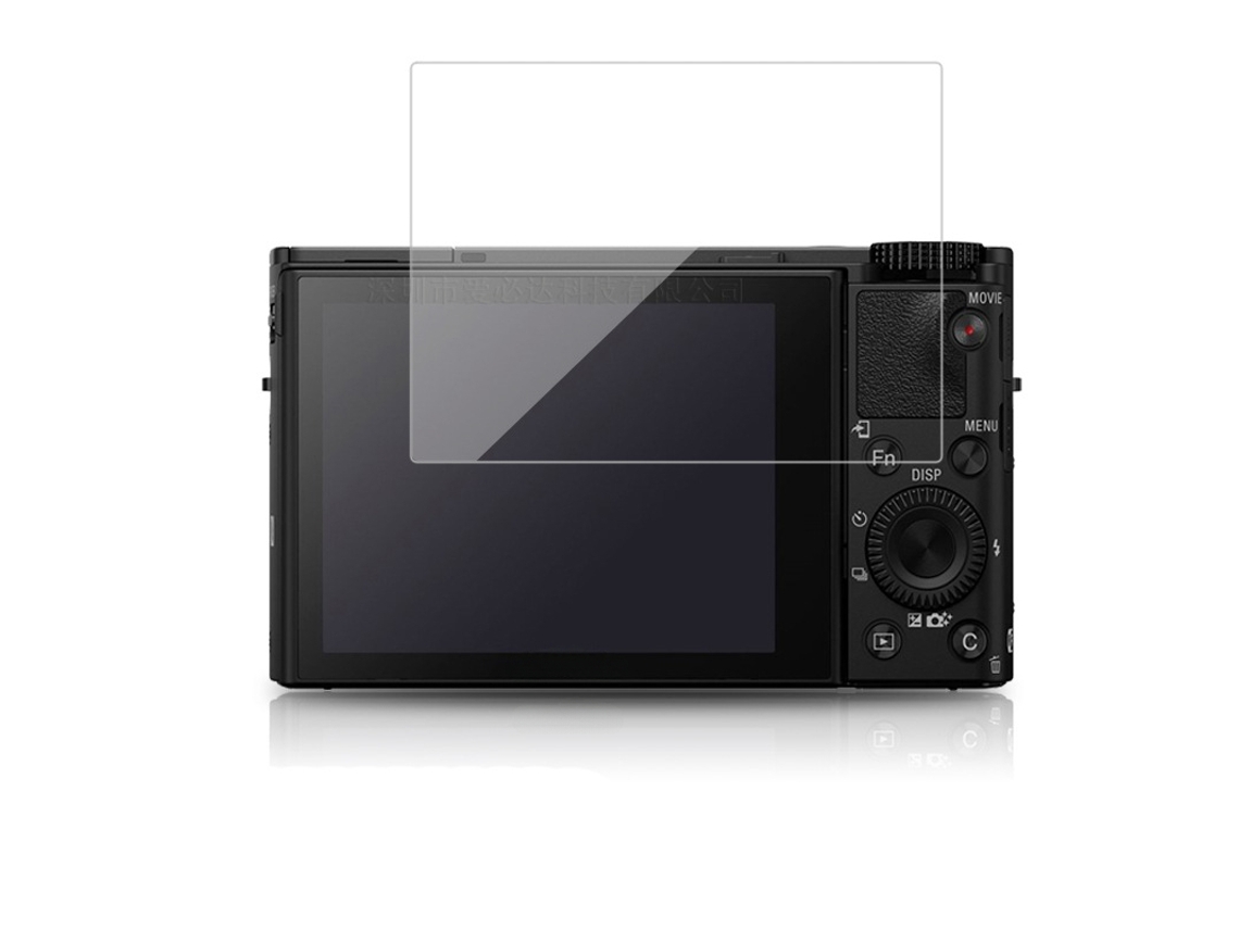 Protector de pantalla de vidrio templado 9H para cámaras Sony RX100/RX1/RX10 CUICH (paquete de 3)