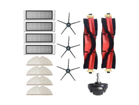 Filtro HEPA lavable con cepillo principal extraíble, 14 Uds., para Xiaomi Roborock S6 S60 S65 S5 MAX T6, repuestos de aspiradora