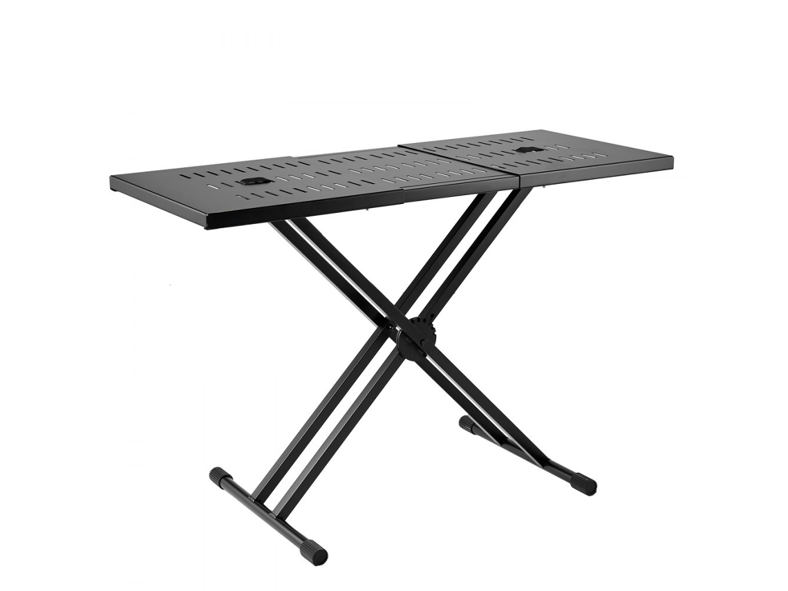 Conjunto de Stands y Mesas para DJ Ajustables y Robustos en Acero Tekmaquinas