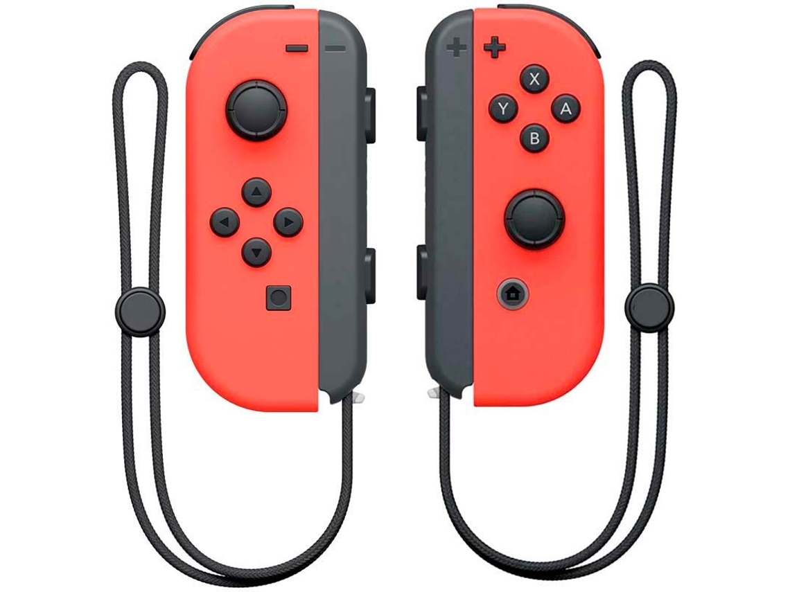 Joy-Con Set Izquierdo/Derecho Mando Nintendo Switch Compatible Rojo POWERGAMING