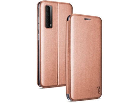 Carcasa Huawei P Smart 2021 COOL Flip Cover Rosa
