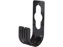KOFIHETY Soporte de Manguera de Jardín Flexible para Pared, Soporte Extensible para Manguera Negra para Hogar