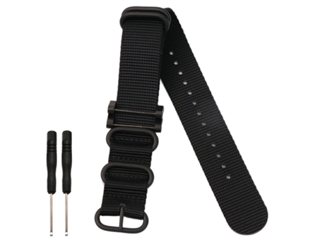 Correa de Nylon para Suunto Core Negra INF