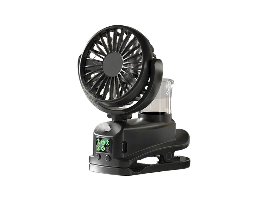 Mini ventilador de cuello, recargable por USB, multifuncional BRILVIBERA