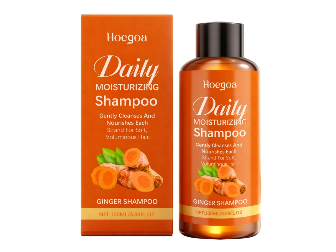 Champú nutritivo de jengibre para un cabello sano