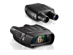 Binoculares con visión nocturna, binoculares digitales infrarrojos con cámara LCD TFT HD de 2,31", para caza y seguimiento hasta 300 metros, Bestvite (negro)