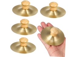 Juego De 4 Miniplatillos Para Niños Y Niñas, Instrumento Musical, Platillos De Dedo Para Baile.