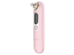 Aspiradora recargable rosa para puntos negros con pantalla LED y diseño elegante para uso diario en maquillaje YANYXR
