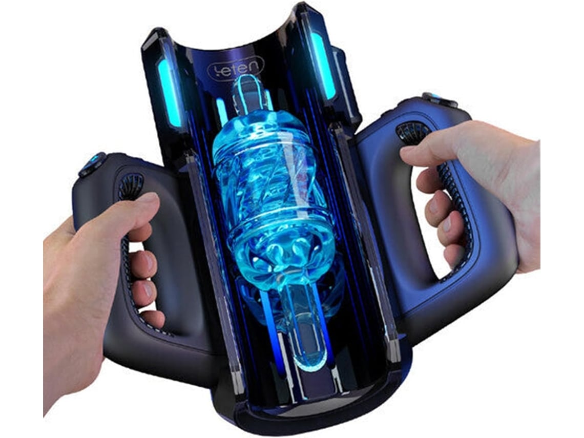 Masturbador Masculino Automático Con Empuje Telescópico De 12 Cm,  Masturbador De Pene Manos Libres Y Soporte Para Teléfono