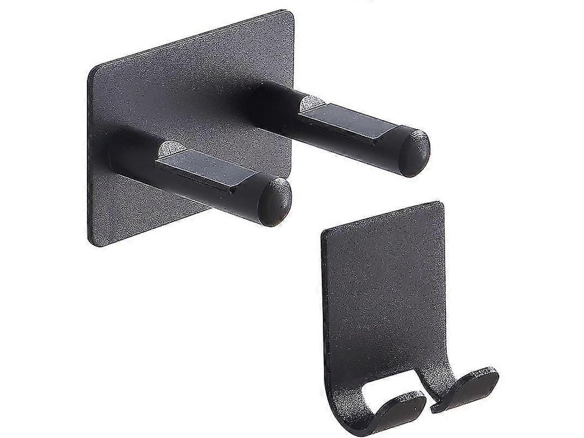 Soporte para secador de pelo, adhesivo para pared, aleación de aluminio multifuncional GOKOCO