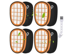 Paquete de 4 filtros para Philips Speedpro Max Aqua Portable FC6812 FC6813