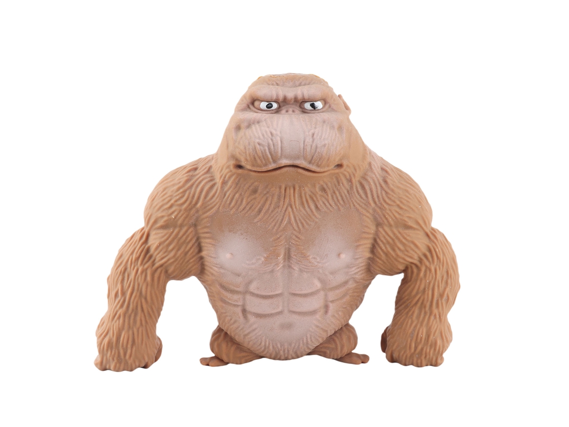 2026-muñeco De Mono Para Aprietar Marrón Figura Anime Antiestrés Muñeco Elástico Juguete Interesante